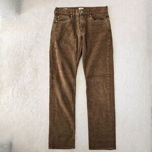 EUC J. Crew 770 Corduroy Pants, Brown, Size 30 x 32